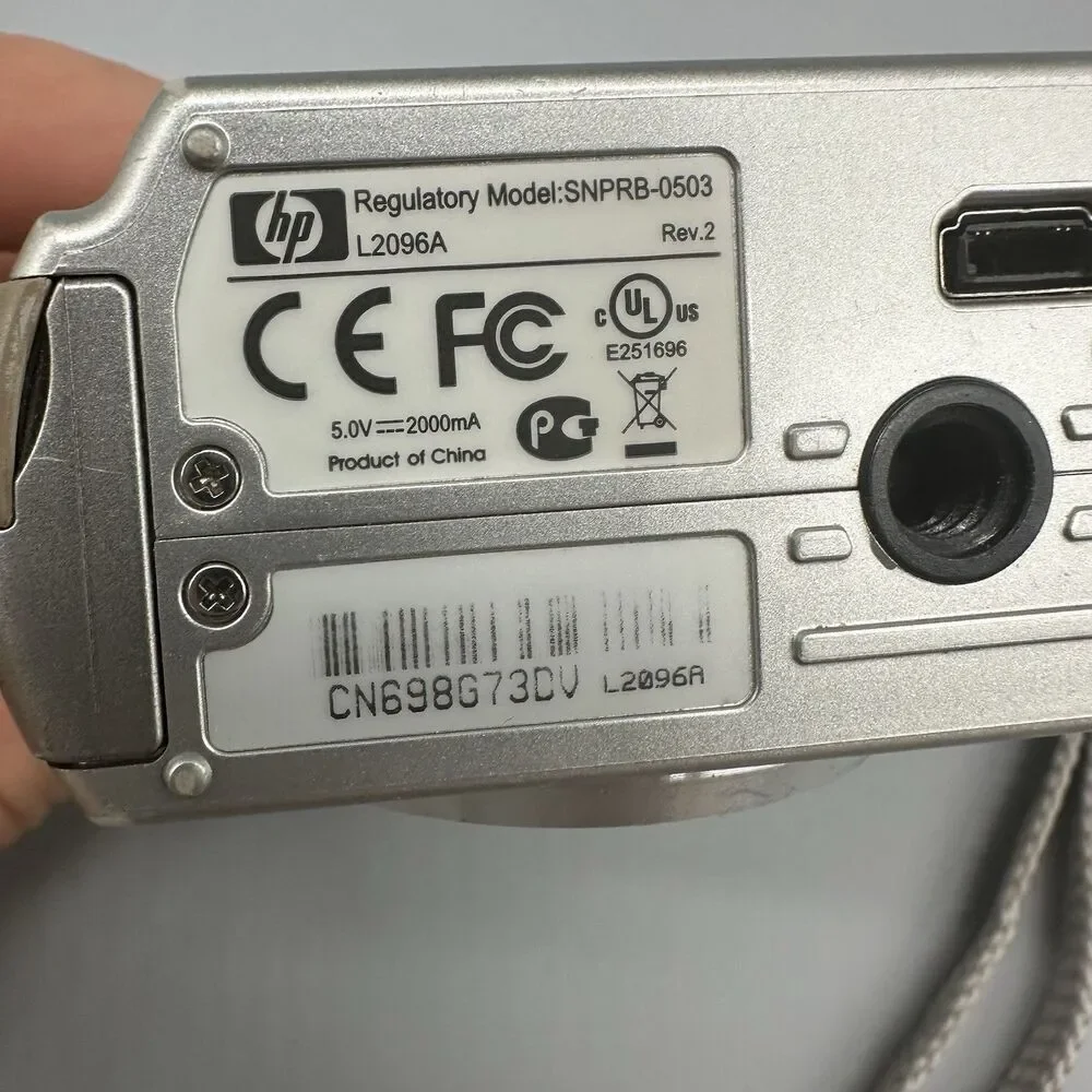 HP PhotoSmart M425 5.0 MP Digital Camera 3X Optical View For Parts Not Working